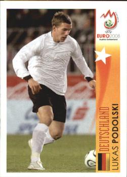 2008 Panini UEFA Euro 2008 Stickers #506 Lukas Podolski Front