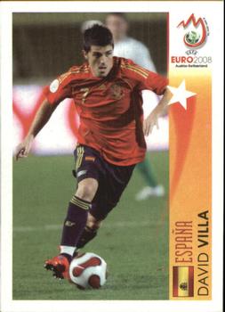 2008 Panini UEFA Euro 2008 Stickers #507 David Villa Front