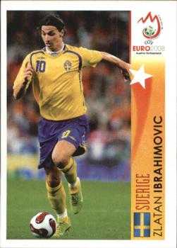 2008 Panini UEFA Euro 2008 Stickers #521 Zlatan Ibrahimovic Front