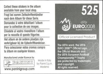 2008 Panini UEFA Euro 2008 Stickers #525 1964 Spain Back