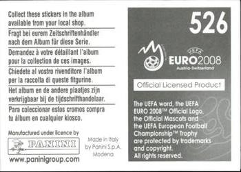 2008 Panini UEFA Euro 2008 Stickers #526 1968 Italy Back