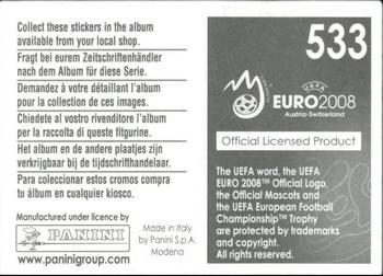 2008 Panini UEFA Euro 2008 Stickers #533 1996 Germany Back