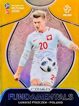 2018 Panini Prizm FIFA World Cup - Fundamentals Prizms Gold #F-12 Lukasz Piszczek Front