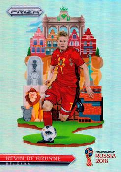 2018 Panini Prizm FIFA World Cup - National Landmarks #NL-3 Kevin De Bruyne Front