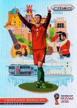 2018 Panini Prizm FIFA World Cup - National Landmarks #NL-18 Cristiano Ronaldo Front