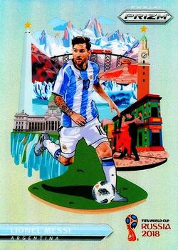 2018 Panini Prizm FIFA World Cup - National Landmarks Prizms Scope #NL-2 Lionel Messi Front