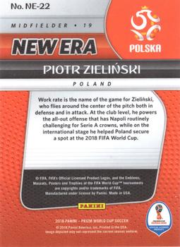 2018 Panini Prizm FIFA World Cup - New Era #NE-22 Piotr Zielinski Back