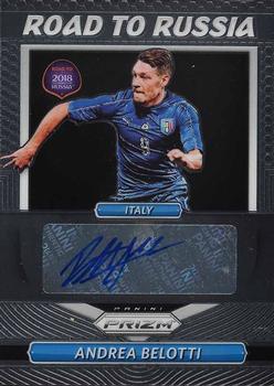 2018 Panini Prizm FIFA World Cup - Road to Russia Autographs #RR-AB Andrea Belotti Front