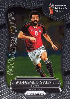 2018 Panini Prizm FIFA World Cup - Scorers Club #SC-6 Mohamed Salah Front