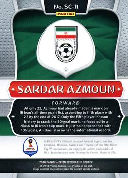 2018 Panini Prizm FIFA World Cup - Scorers Club #SC-11 Sardar Azmoun Back