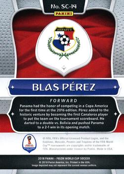 2018 Panini Prizm FIFA World Cup - Scorers Club #SC-14 Blas Perez Back