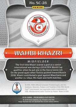 2018 Panini Prizm FIFA World Cup - Scorers Club #SC-28 Wahbi Khazri Back