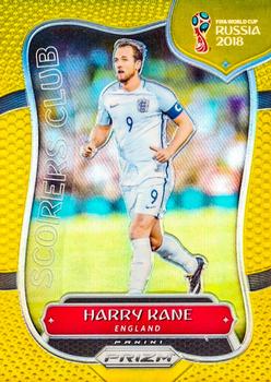 2018 Panini Prizm FIFA World Cup - Scorers Club Prizms Gold #SC-7 Harry Kane Front