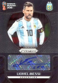 2018 Panini Prizm FIFA World Cup - Signatures #S-LM Lionel Messi Front