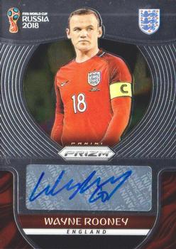 2018 Panini Prizm FIFA World Cup - Signatures #S-WR Wayne Rooney Front