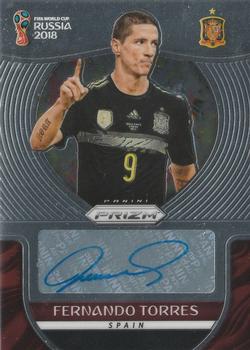 2018 Panini Prizm FIFA World Cup - Signatures #S-FT Fernando Torres Front