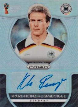 2018 Panini Prizm FIFA World Cup - Signatures Prizms Silver #S-KHR Karl-Heinz Rummenigge Front