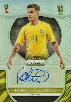 2018 Panini Prizm FIFA World Cup - Signatures Prizms Silver #S-PCO Philippe Coutinho Front