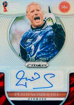 2018 Panini Prizm FIFA World Cup - Signatures Prizms Silver #S-PS Peter Schmeichel Front