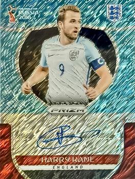 2018 Panini Prizm FIFA World Cup - Signatures Prizms Blue Shimmer #S-HK Harry Kane Front