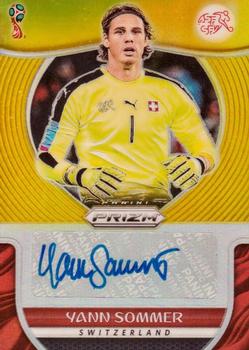 2018 Panini Prizm FIFA World Cup - Signatures Prizms Gold #S-YS Yann Sommer Front