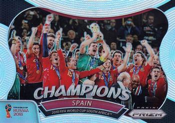 2018 Panini Prizm FIFA World Cup - World Cup Champions #CH-2 Spain Front