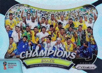 2018 Panini Prizm FIFA World Cup - World Cup Champions #CH-6 Brazil Front