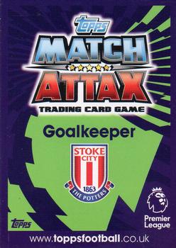 2016-17 Topps Match Attax Premier League Extra #U42 Lee Grant Back
