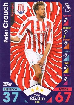 2016-17 Topps Match Attax Premier League Extra #U46 Peter Crouch Front