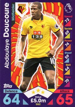 2016-17 Topps Match Attax Premier League Extra #U62 Abdoulaye Doucoure Front