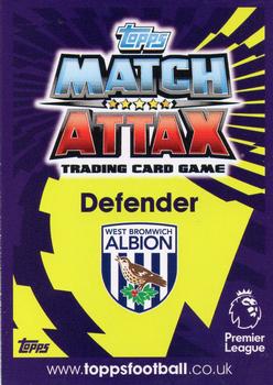 2016-17 Topps Match Attax Premier League Extra #U65 Allan Nyom Back