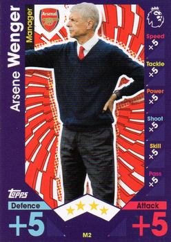 2016-17 Topps Match Attax Premier League Extra - Managers #M2 Arsene Wenger Front