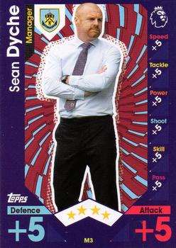 2016-17 Topps Match Attax Premier League Extra - Managers #M3 Sean Dyche Front