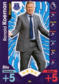 2016-17 Topps Match Attax Premier League Extra - Managers #M6 Ronald Koeman Front
