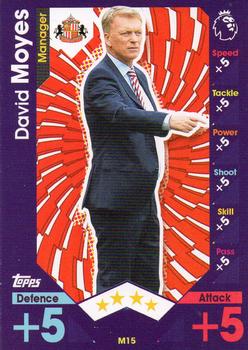 2016-17 Topps Match Attax Premier League Extra - Managers #M15 David Moyes Front