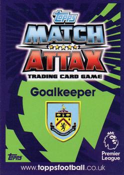 2016-17 Topps Match Attax Premier League Extra - Update Card - Extra Boost #UC5 Tom Heaton Back