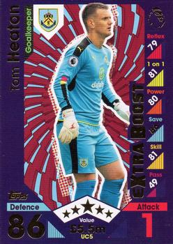 2016-17 Topps Match Attax Premier League Extra - Update Card - Extra Boost #UC5 Tom Heaton Front