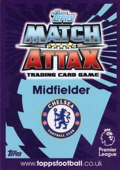 2016-17 Topps Match Attax Premier League Extra - Update Card - Extra Boost #UC6 Victor Moses Back