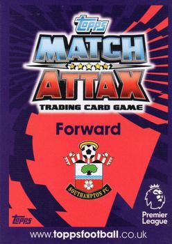2016-17 Topps Match Attax Premier League Extra - Update Card - Extra Boost #UC22 Charlie Austin Back