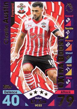 2016-17 Topps Match Attax Premier League Extra - Update Card - Extra Boost #UC22 Charlie Austin Front