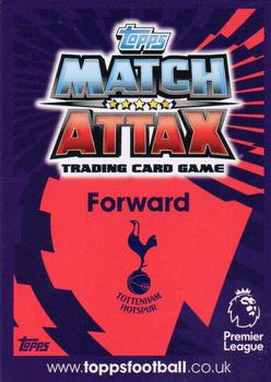 2016-17 Topps Match Attax Premier League Extra - Update Card - Extra Boost #UC28 Heung-Min Son Back