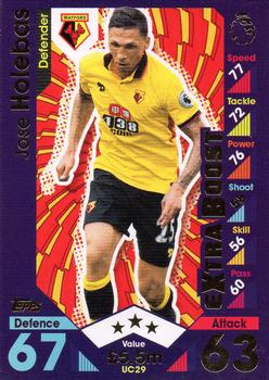 2016-17 Topps Match Attax Premier League Extra - Update Card - Extra Boost #UC29 Jose Holebas Front