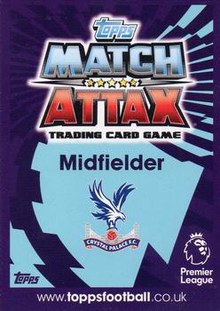 2016-17 Topps Match Attax Premier League Extra - New Signing #NS5 Luka Milivojevic Back