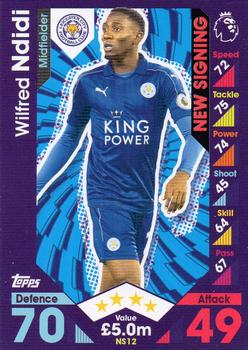 2016-17 Topps Match Attax Premier League Extra - New Signing #NS12 Wilfred Ndidi Front