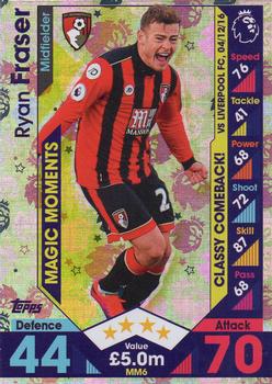 2016-17 Topps Match Attax Premier League Extra - Magic Moments #MM6 Ryan Fraser Front