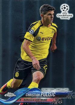 2017-18 Topps Chrome UEFA Champions League - Promos #LG-CP Christian Pulisic Front