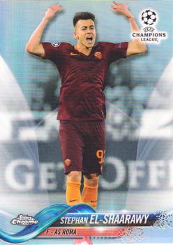 2017-18 Topps Chrome UEFA Champions League - Refractor #92 Stephan El Shaarawy Front