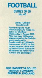 1983-84 Bassett & Co. Soccer #46 Chris Turner Back