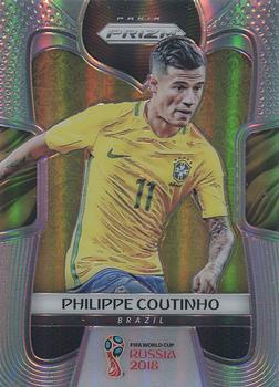 2018 Panini Prizm FIFA World Cup - Silver Prizm #28 Philippe Coutinho Front