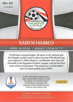 2018 Panini Prizm FIFA World Cup - Silver Prizm #61 Tarek Hamed Back